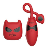 Vibrador con control remoto Little Devil para mujer, estimulador de clítoris y punto G